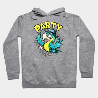 cute parrot party Hoodie